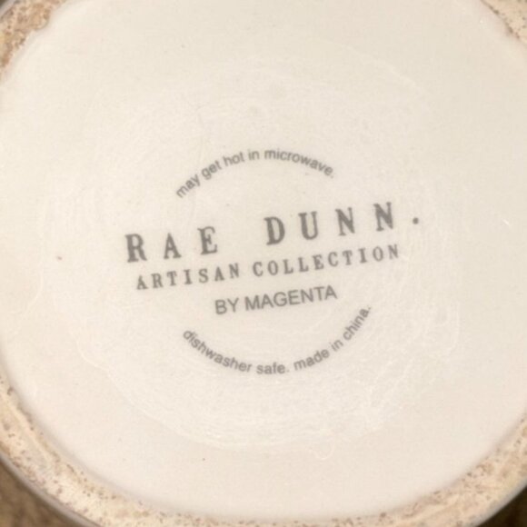 Rae Dunn BFF Artisan Collection by Magenta Large White Coffee / Tea Mug 18 oz - Picture 4 of 4